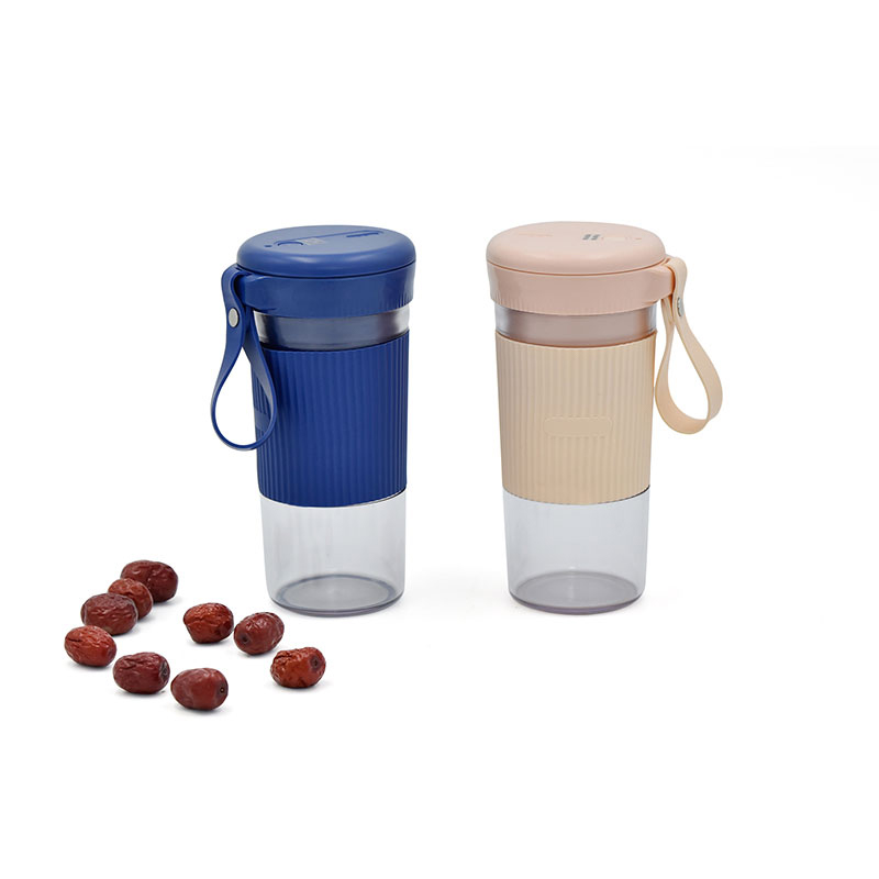 Can the personal cordless blender handle ice and frozen fruits effectively?